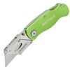 Sheffield 12615 Hi Vis Lockback Utility Knife, Folding Box Cutter