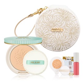 Paul & Joe Beauté UV Protecting Pressed Sun Powder SPF50+ PA++++ (+Round Pouch+Mini Tint+2 Base Samples) / 폴앤조 보떼 UV 프로텍팅 프레스드 썬 파우더 SPF50+ PA++++ (+라운드 파우치+미니 틴트+베이스2종 샘플)