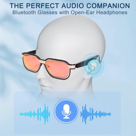Men Women Uv Protection Bluetooth Sunglasses for Travel Driving Fishing Outdoor