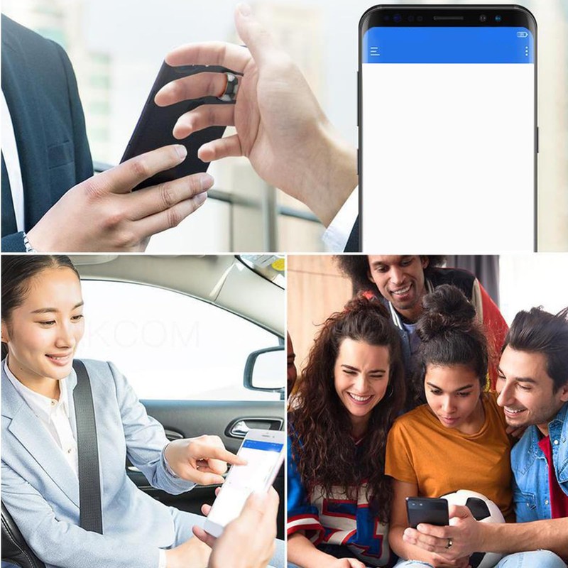 NFC Smart Ring, 128GB Storage Universal Sensing NFC Ring for