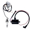 Ignition Coil Ignitor Spark Plug Compatible with EZGO Golf Cart
