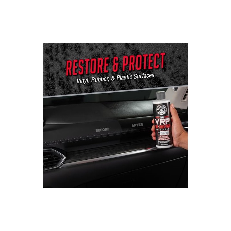 Chemical Guys Protector de Vinilo, Goma y Plástico, 473 ml
