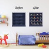 Felt Monster Trucks Display Case, Wall-Mounted Display Case Fit for