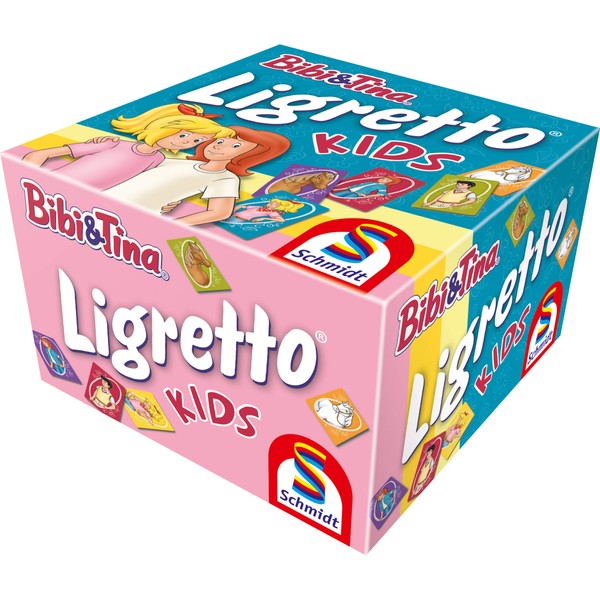 Schmidt Spiele 01412 Ligretto Kids Bibi & Tina Card Game
