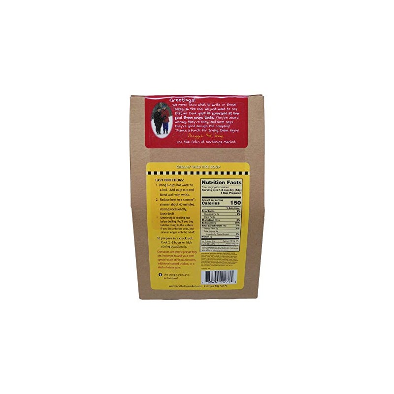 Maggie and Mary's Creamy Wild Rice Soup 7.25 Oz -