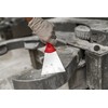 Vikan 40094 Stainless Steel Hand Scraper, Red, 235mm Length, 100mm