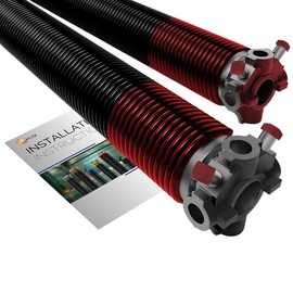 Garage Door Torsion Springs 225x2x25 Springs for Garage Door Repair | for Left and Right Side of Garage Door Precision E-Coating 5-Year Warranty Minimum 30,000 Cycles (Pair)