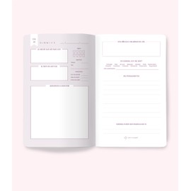 PEZ DE PAPEL 21-Day Catholic Gratitude Journal for Women – Faith-Based Prayer and Reflection Journal, in Spanish, 8x5" (Rosa)