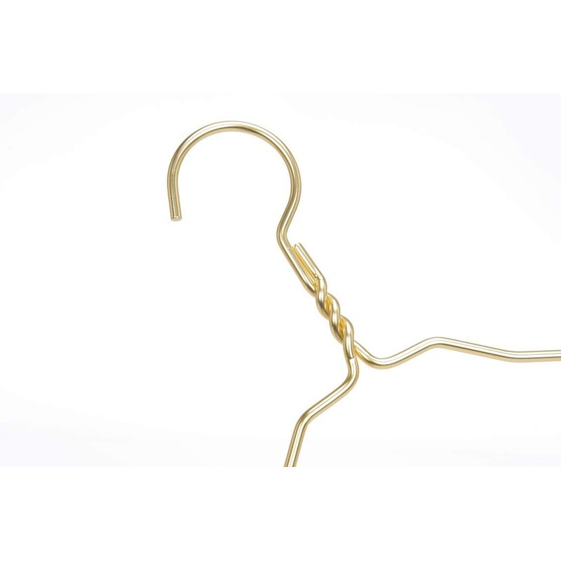 Beautiful Gold Aluminum Metal Suit Hangers Heavy Duty Coat Hangers