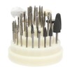 40PCS Low Speed Drill Bit Micro Polishing Wheel 2.35mm Shank