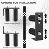 6"Gate Roller Guide,Sliding Gate Hardware with L-Sliding Gate Brackets,Sliding Gate
