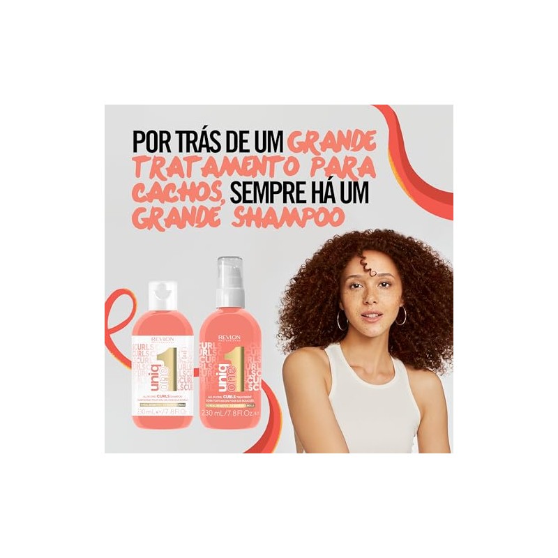 UniqOne Revlon Professional Shampoo Curls para cabello rizado 230ml