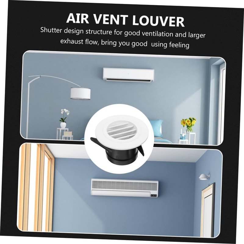 Operitacx Venetian Wall Vents Interior Walls Round Mesh Shape Register