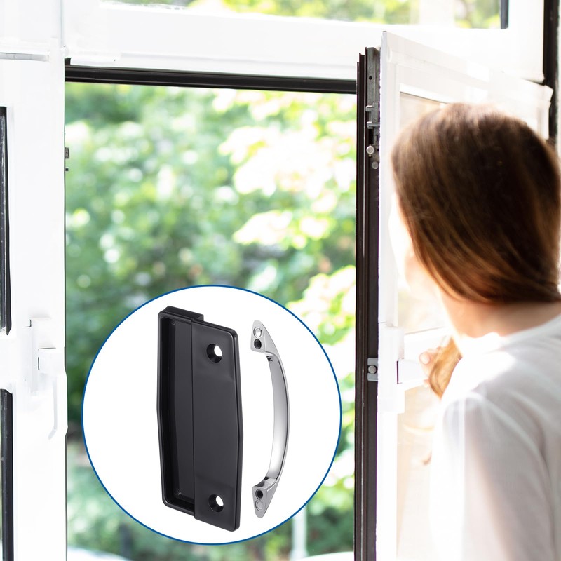 MorningRo 3 Pack Sliding Screen Door Handle Replacement Kits Including