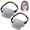 Rimikuru One Eye Patch 2-Piece Set, 3D Eye Patch, Eye
