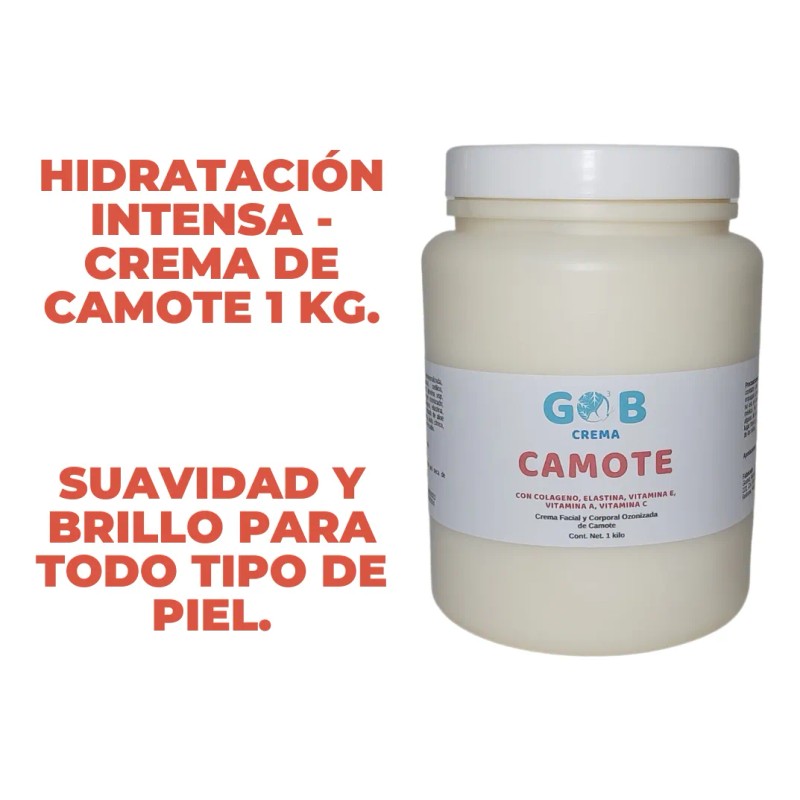 Crema De Camote Ozonizada - Gob - 1 Kilo