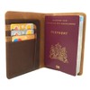 Su.B.dgn Premium Leather Passport Holder - Dutch Design, RFID Protection,