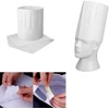 LATRAT 24 Pieces Disposable Paper Chef Hats Adjustable Size Unisex