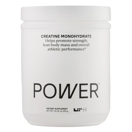 LTH Power Creatine Monohydrate - Trusted by Life Time Members - Creapure Creatine Supplement for Muscle, Energy & Brain Support - NSF Certified for Sport - Gluten-Free - 16 oz (90 Servings)