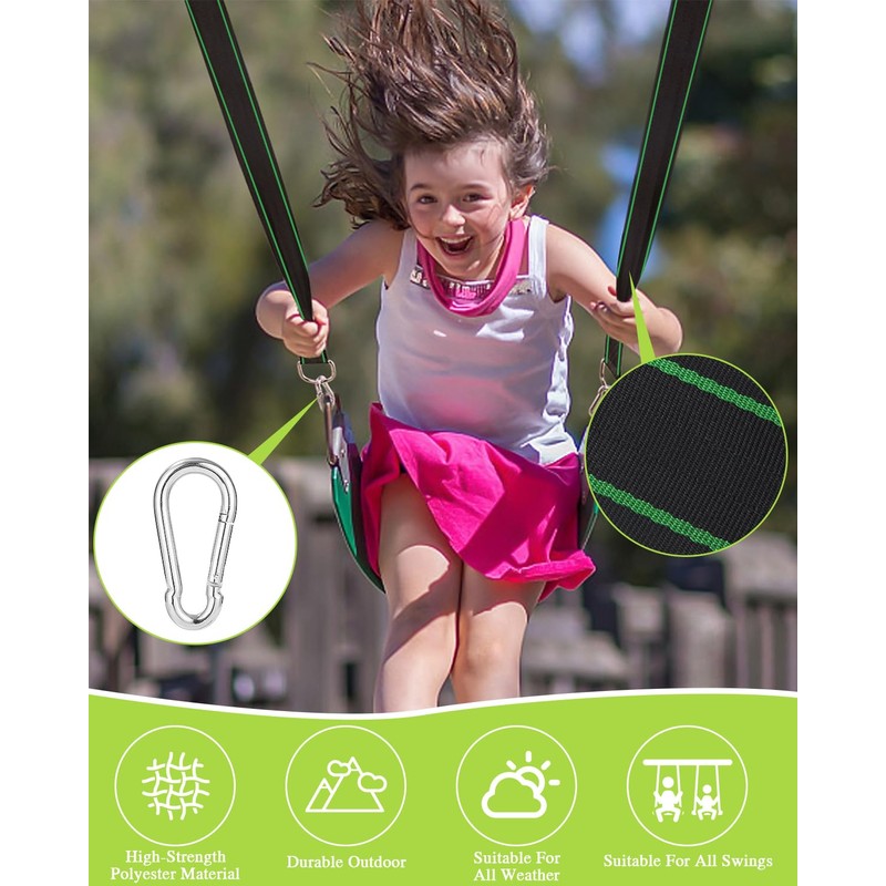 Set of 2 Swing Attachment Tree and Hammock Attachment 200