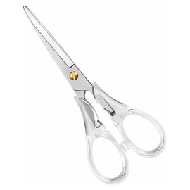 Creechwa Office Scissors, Stainless Steel Blade with Acrylic Handle, All Purpose Scissor for Office, School, Home, Fabric Shears, Tijeras