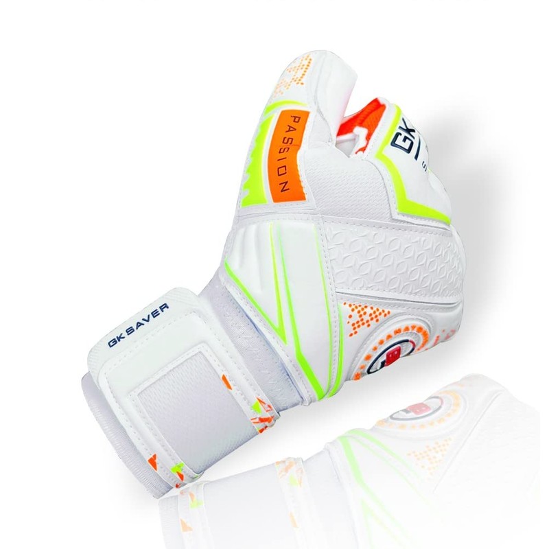 GK Saver football goalkeeper gloves Passion PS04 Flat cut professional