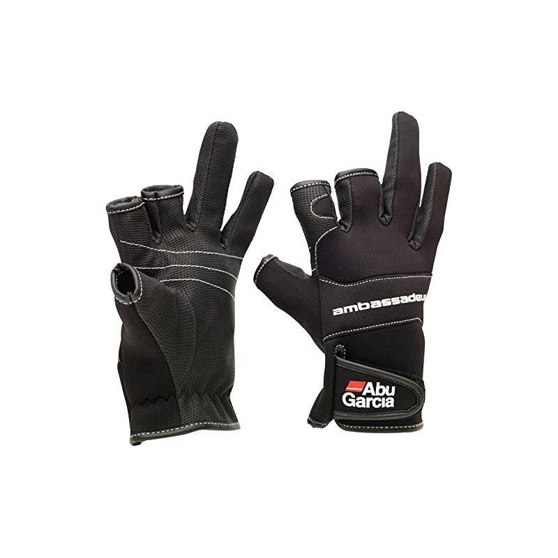 ABU GARCIA Fishing Glove Neoprene Gloves M Spinning Carp Fishing
