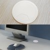 4 Pieces White Desk Grommet, 60mm (2.4 inch) Plastic Desk
