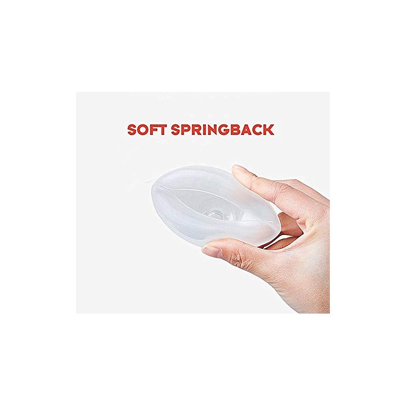 Forzaddik Silicone Palm Chest Percussion Cup, Chest Physical Therapy Cup,