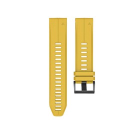 Fleshy Leaf 22mm Band Bracelet Strap Compatible for Garmin Fenix 7, 6, 5, Approach S60, Forerunner 935, 945, Instinct, S62, Quatix5, MARQ Series, Quick Release Strap Wristband (Yellow)