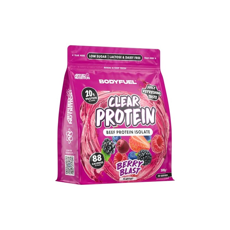 BodyFuel Clear Protein - Beef Protein Isolate - Clear &