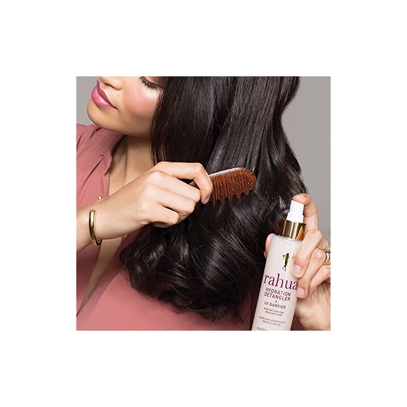 Rahua Desenredante de hidratación + barrera UV, 6.5 onzas líquidas