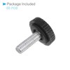 CoCud Thumb Screw Knurled Knobs, M4 x 12mm Male Thread,