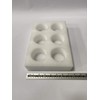Cup holder for 6 cups Foam Drinks Delivery Tray x