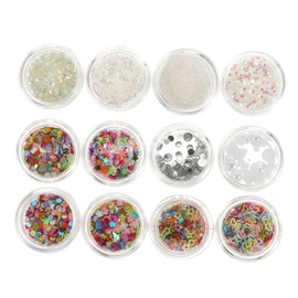 Mikinona 1set Multipurpose Eye Makeup Sequins Unique Pigmented Glitter for Festivals Parties Daily Use Supplies for Stunning Cosmetic Looks Easy to Apply Remove