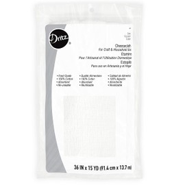 Dritz 591 Cheesecloth, Food Grade #10, 36-Inch x 15-Yards , White