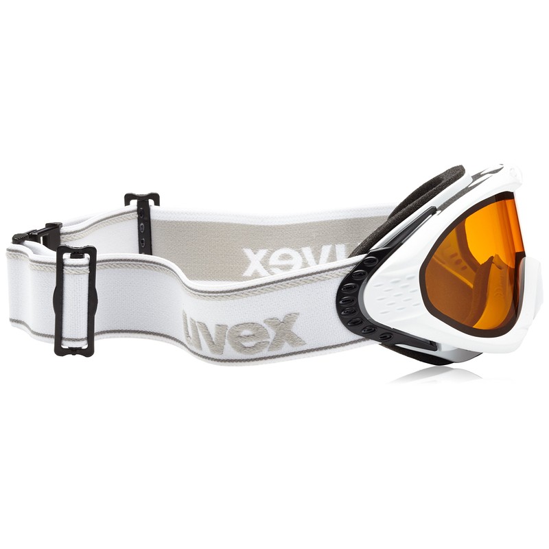 UVEX Skibrille Onyx, polarwhite matt, one Size