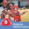 Loppdece Pack of 24 Children's Fire Brigade Helmets