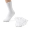 Men's Basic White Socks Gift Set (10 Pairs) Mid-calf Socks