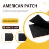 Demearly 2 PCS American Flag Patch USA Militray Emblem Patches
