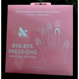 Olive & June Bye-Bye Press-Ons Nail Removal Soak Off System New In Box