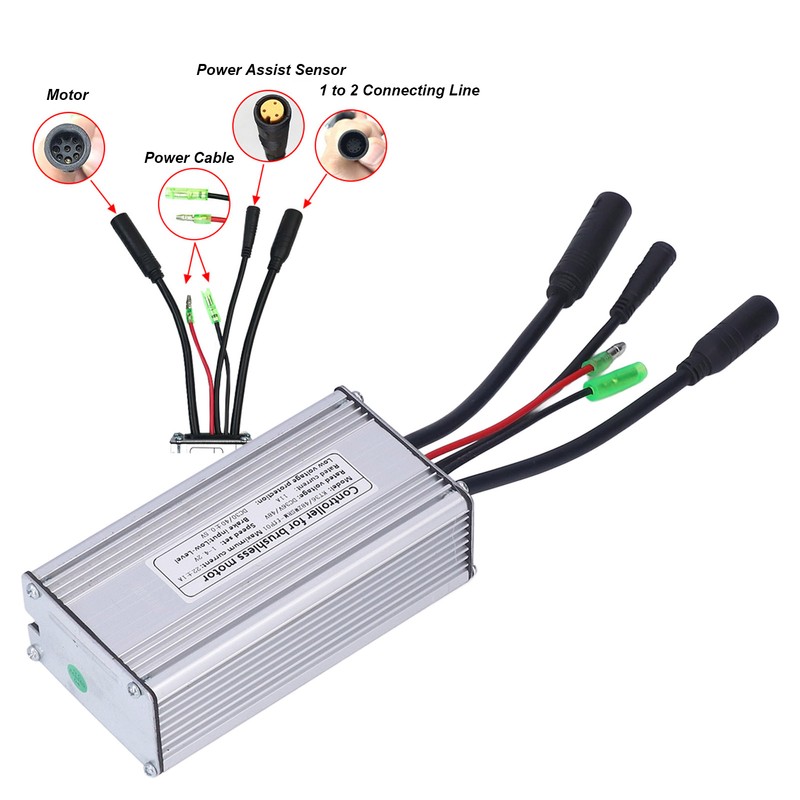 Bicycle Lithium Battery Conversion Kit 22A Controller LED 880 Display