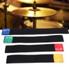 4pcs 14/16/18/20 Inch Drum Cymbal Mute Belt Practice Silencer Dampener