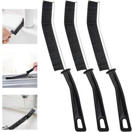 MORELOW Gap Cleaning Brush Set of 3, High Quality Multifunctional Cleaning Brush Suitable for Cleaning Doors, Windows, Bathrooms, Kitchen, Shower and Sink