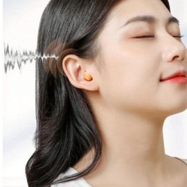 Noise-Cancelling Sleep Earplugs for Inter-Floor Noise & Travel Noise-Blocking Earplugs 100ea