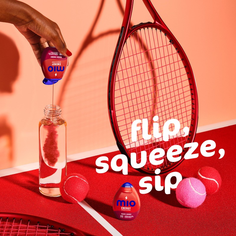 Mio Energy Liquid Water Enhancer, Black Cherry, 1.62 OZ, 6-Pack