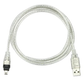Generic USB to Firewire 1394 4 Pin Ilink Adapter Cable (5ft)
