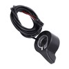 Thumb Throttle Adjustable Waterproof Ergonomic E Bike Speed Controller for