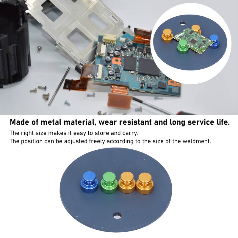 MH14 Magnetic Welding Bracket Circuit Board Welding Fixed Plate for