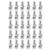 HAMILO M8 Hex Bolt Set, Nuts Included, Washers Included, Length